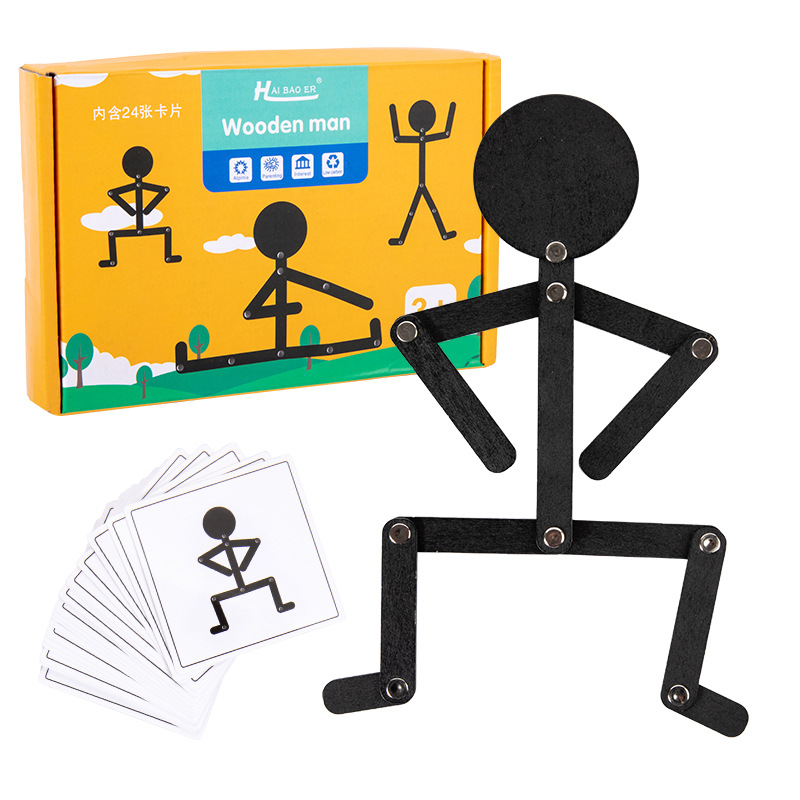Kids Educational Box - DIY Teka-teki Mainan Papan Permainan Pendidikan