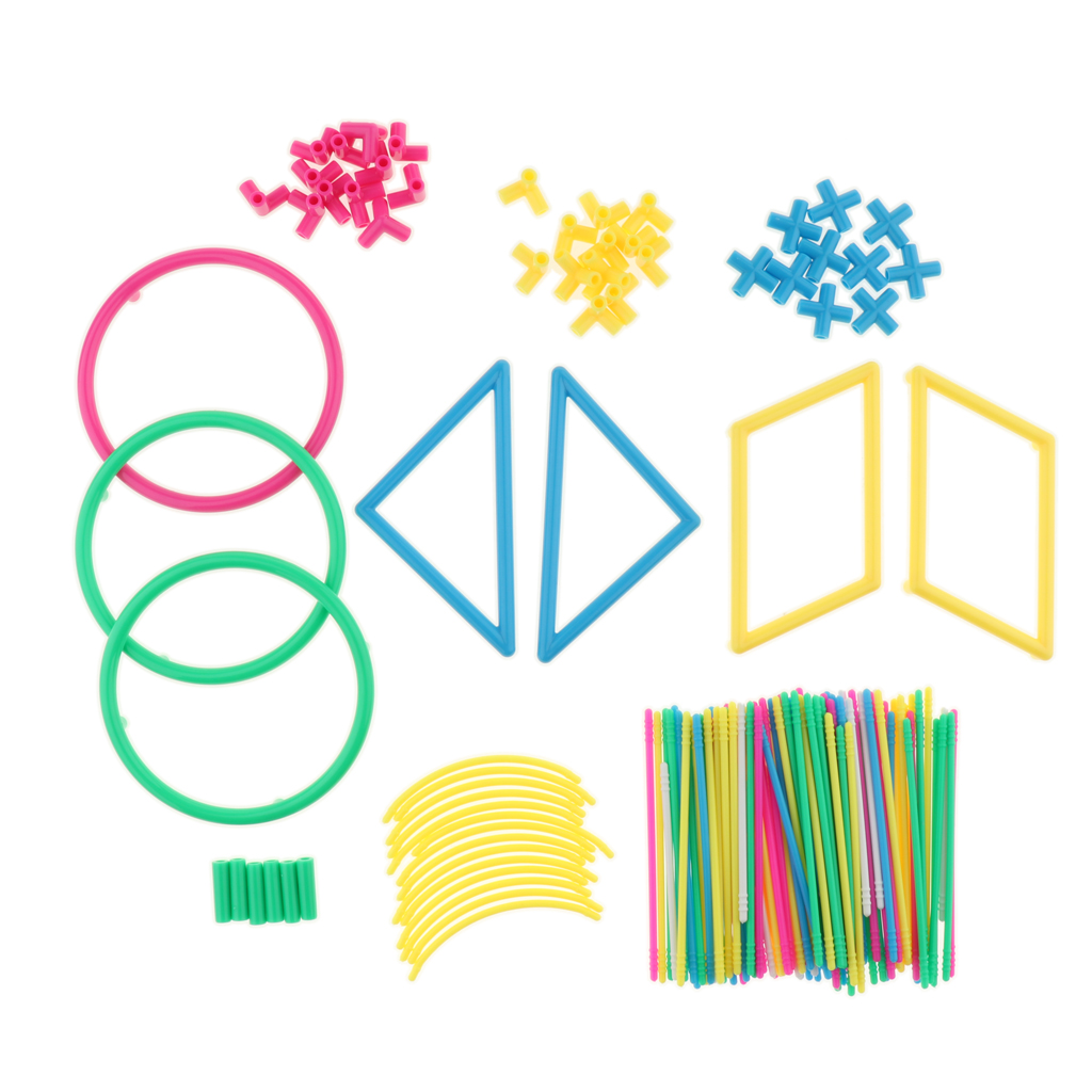 Math Manipulative Set - Alat Peraga Sekolah Bentuk Geometris 3D