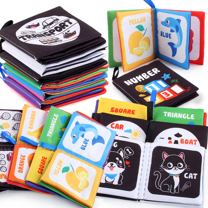 Kids Education Books - Buku kain bayi untuk bayi baru
