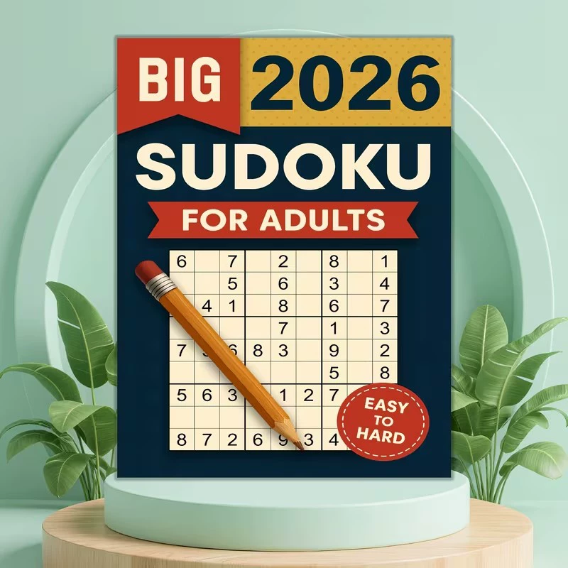 English Kids Education - Buku Permainan Sudoku Bahasa Inggris 2026