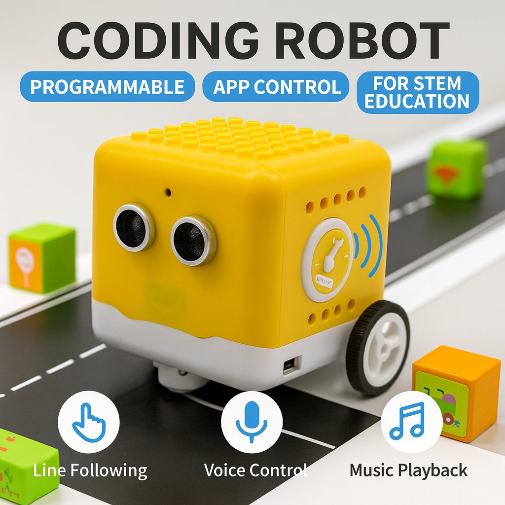 Coding Robot Toy - Kidsbits Kit Robot Yang Dapat Diprogram