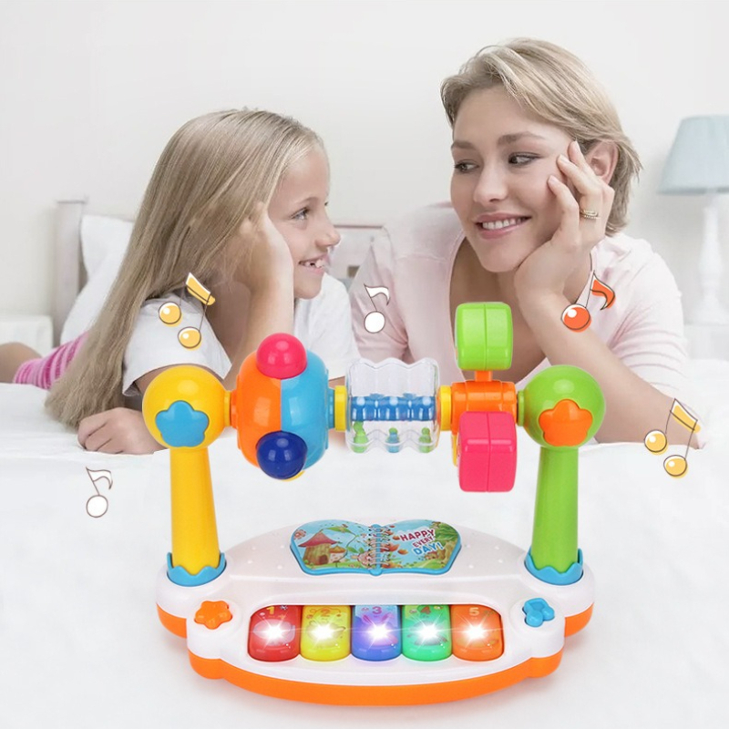 Kingdom Kids Education - Kerajaan Musik Anak-Anak Piano Elektronik Bayi