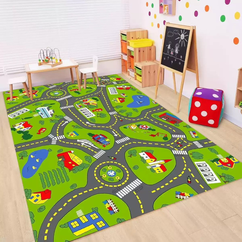 Kids Education Room - Karpet Lalu Lintas Jalan Raya untuk