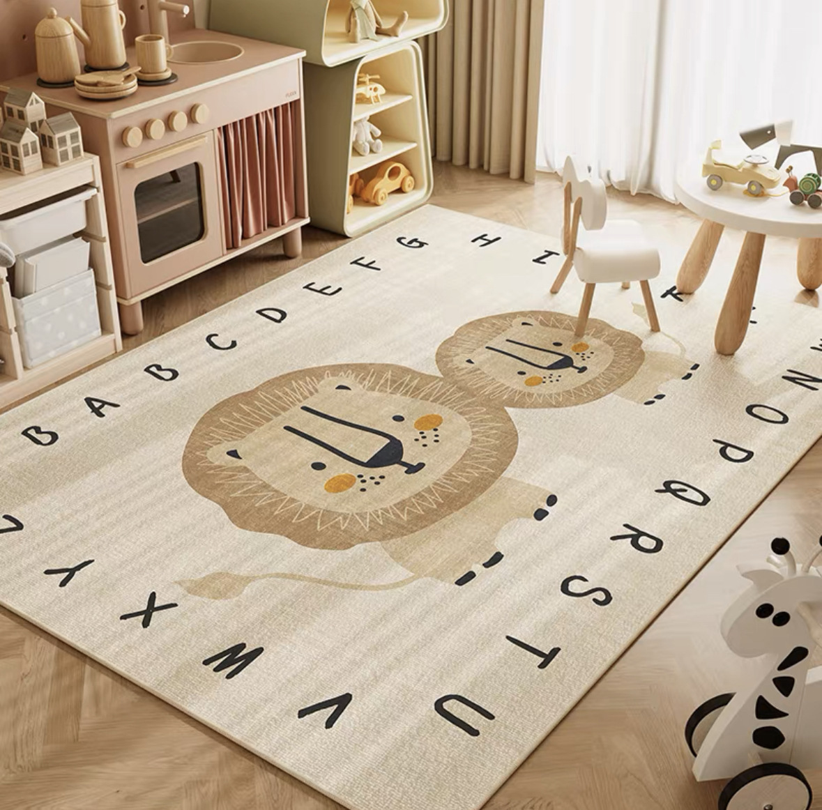 Kids Education Nursery - VIKAMA Karpet Merangkak Bayi Motif Singa