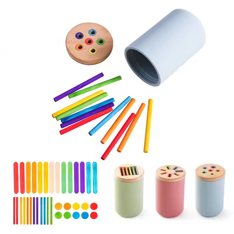 Kids Educational Box - Mainan Kayu Montessori Mainan Motor Halus