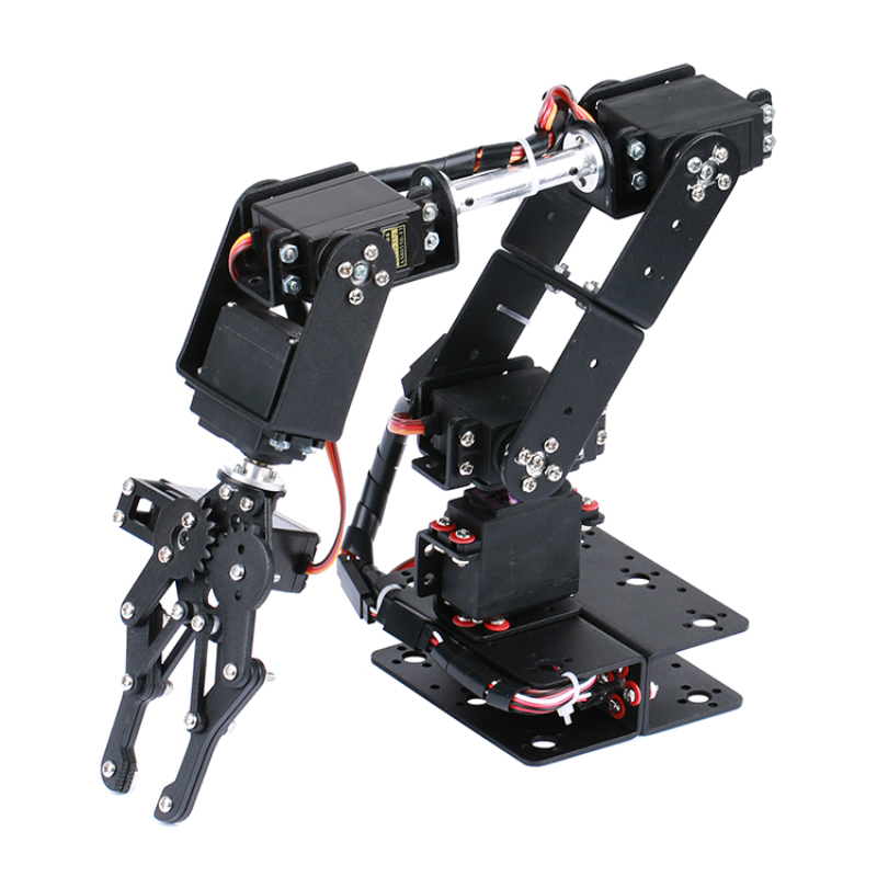 Coding Robot Toy - Mainan Robot uap DIY 6 DOF