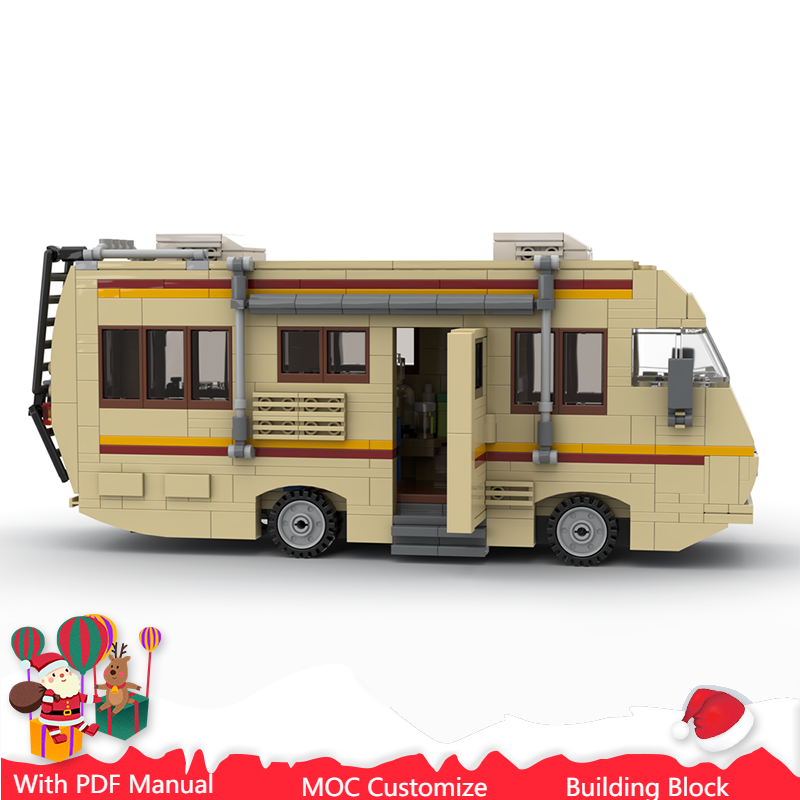 Kids Education And Recreation - 662 PCS Blok Bangunan Modular RV
