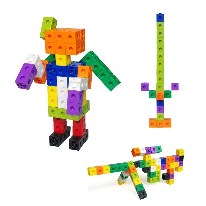 100PCS Set Kubus Penghubung Al - Math Manipulative Set ulasan dan harga