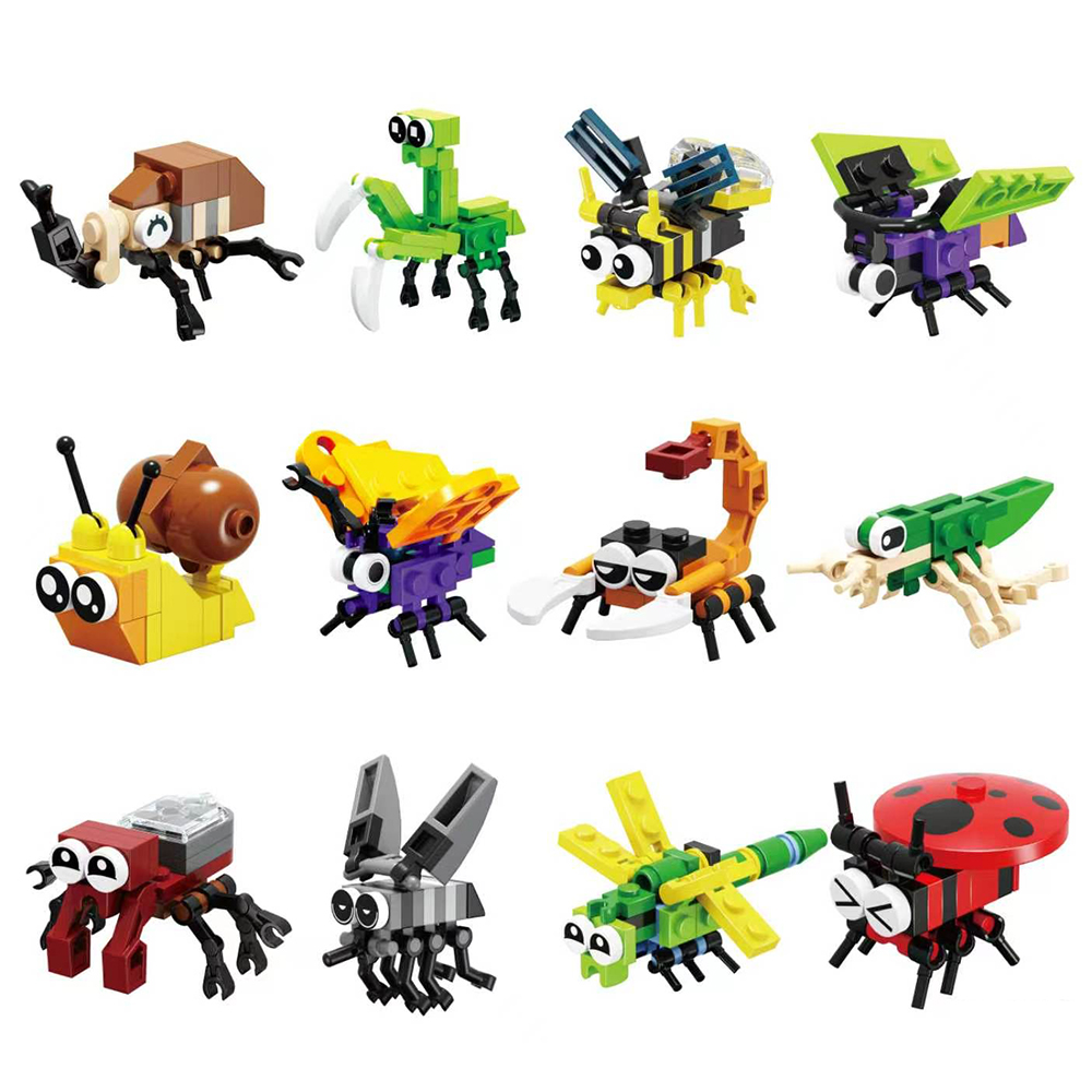 12pcs/set Blok Bangunan Keraja - Kingdom Kids Education ulasan dan harga