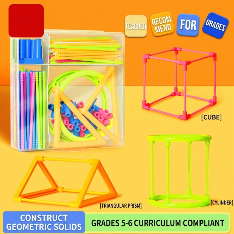 Set Bangunan Geometri untuk Ke - Math Manipulative Set ulasan dan harga