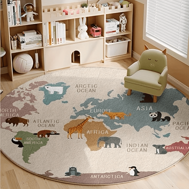 Karpet Peta Dunia Anak-anak, A - Kids Education Nursery ulasan dan harga