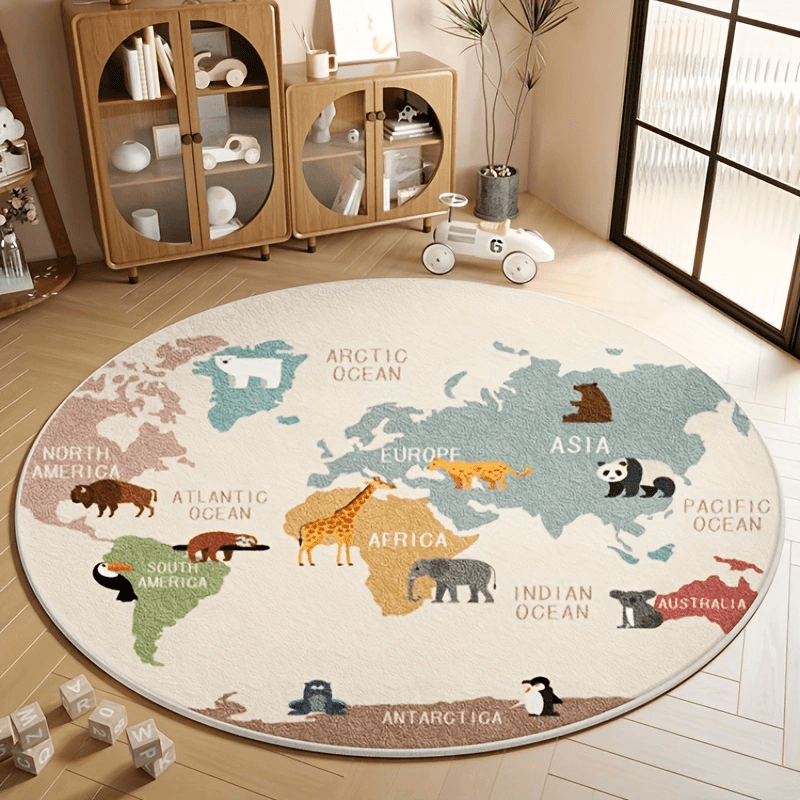 Karpet Peta Dunia Anak-anak, A - Kids Education Nursery ulasan dan harga