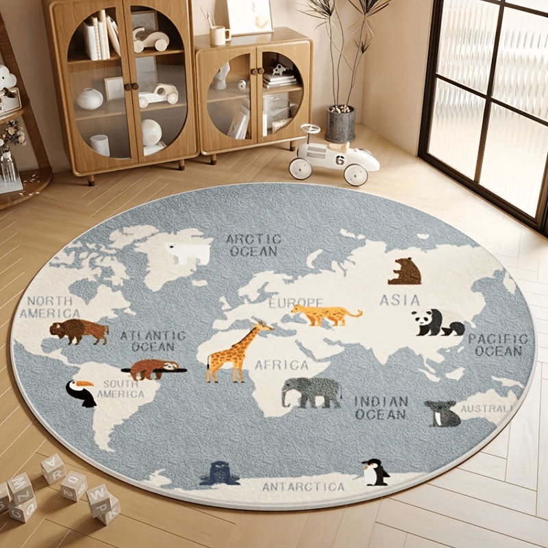 Karpet Peta Dunia Anak-anak, A - Kids Education Nursery ulasan dan harga