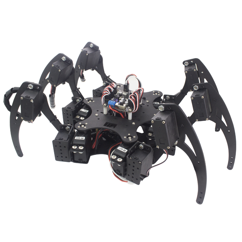 Kit Bingkai Robot Enam Kaki 3  - Coding Robot Toy ulasan dan harga