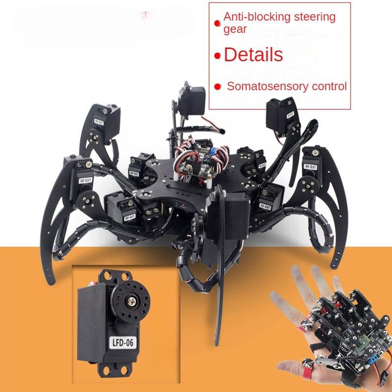 Kit Bingkai Robot Enam Kaki 3  - Coding Robot Toy ulasan dan harga