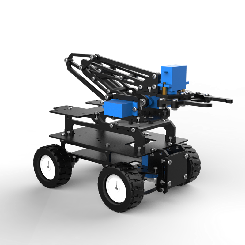 Mobil Robot Akrilik 4WD dengan - Coding Robot Toy ulasan dan harga