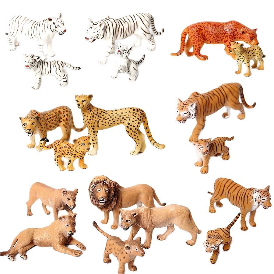 Figur Hewan Liar Asli: Harimau - Kingdom Kids Education ulasan dan harga