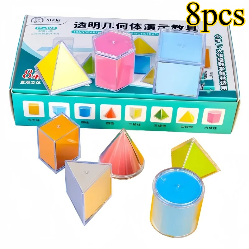 8 Buah Mainan Pembelajaran Blo - Math Manipulative Set ulasan dan harga