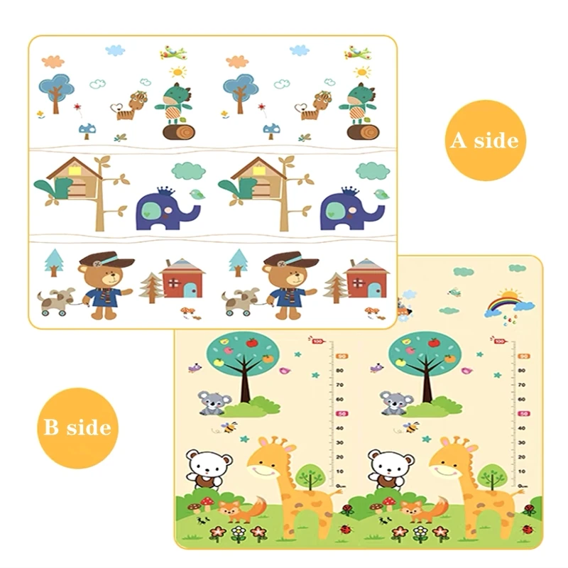 Karpet Bermain Bayi Motif Anak - Kids Education Nursery ulasan dan harga