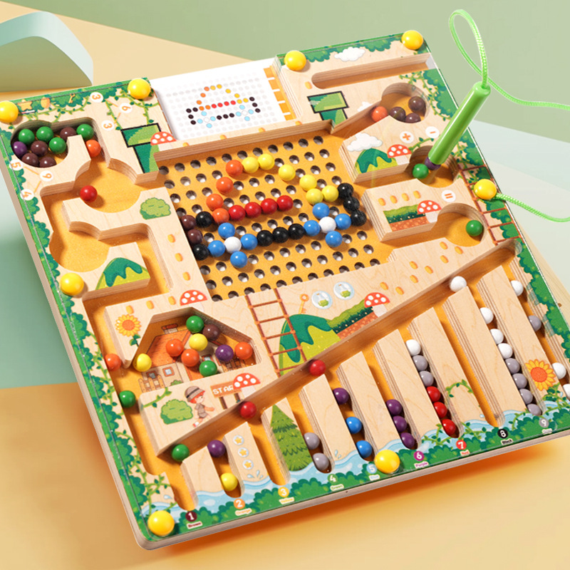 Permainan penyortiran magnetik - Kids Educational Box ulasan dan harga