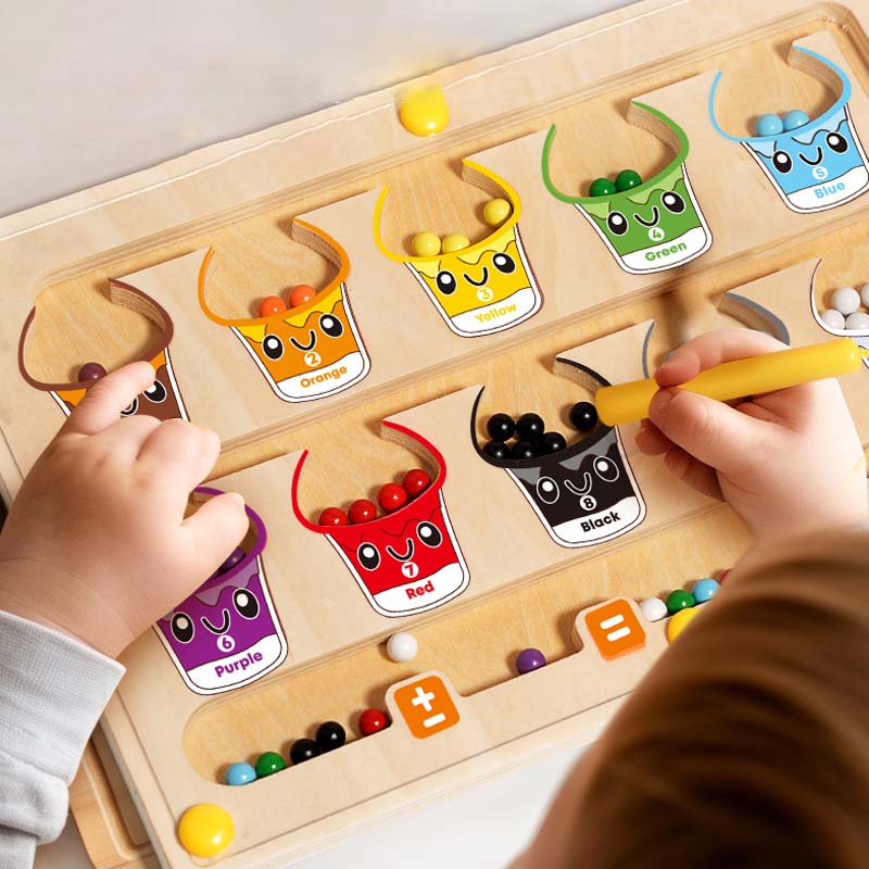 Permainan penyortiran magnetik - Kids Educational Box ulasan dan harga