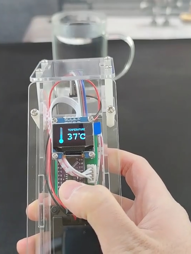 Termometer Dahi Akrilik dengan - Coding Robot Toy ulasan dan harga