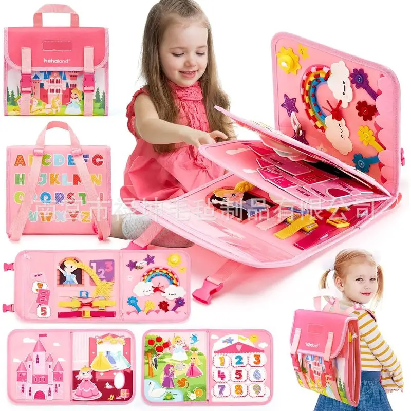 Papan Aktivitas Montessori Put - Kids Education Books ulasan dan harga