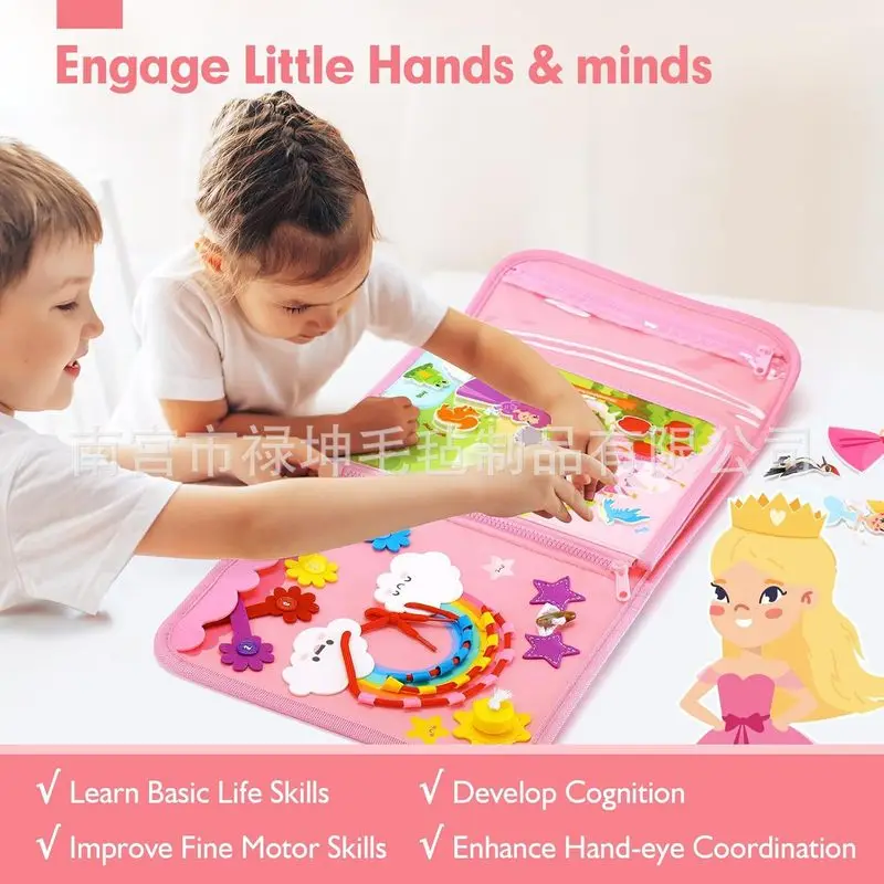Papan Aktivitas Montessori Put - Kids Education Books ulasan dan harga