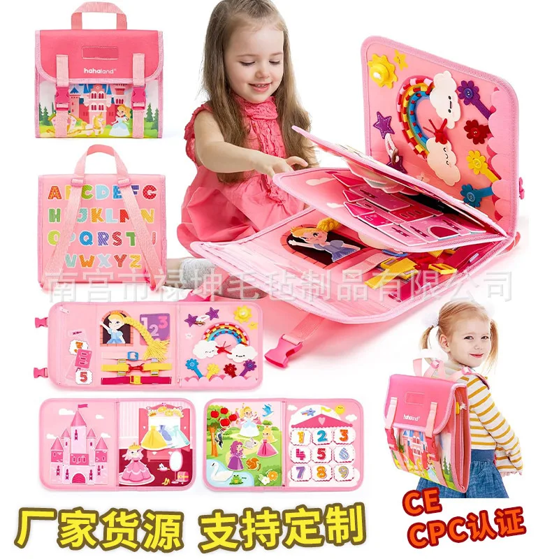 Papan Aktivitas Montessori Put - Kids Education Books ulasan dan harga