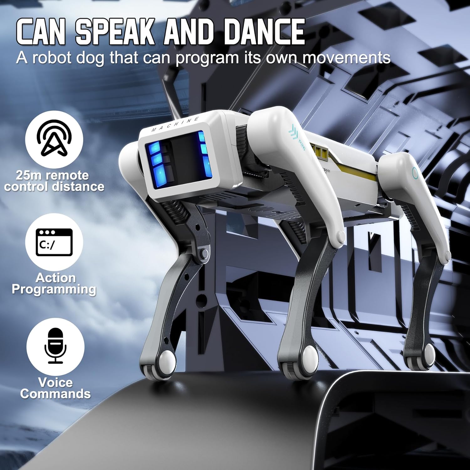 Anjing Mekanik RC Multifungsi, - Coding Robot Toy ulasan dan harga