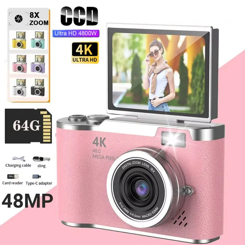 Kamera Digital 4K 48MP Kamera  - Kids Physical Education Videos ulasan dan harga