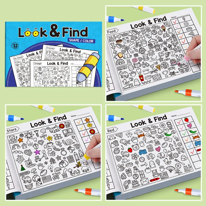 Buku Aktivitas Pencarian Anak- - Kids Education Books ulasan dan harga