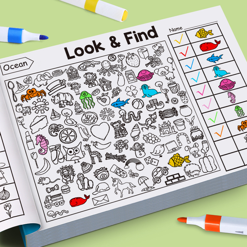 Buku Aktivitas Pencarian Anak- - Kids Education Books ulasan dan harga